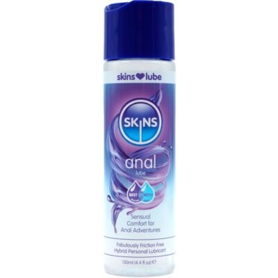Skins - Lubrifiant Anal Hybride À Base D'Eau Et De Silicone 130 ml | SexDelice