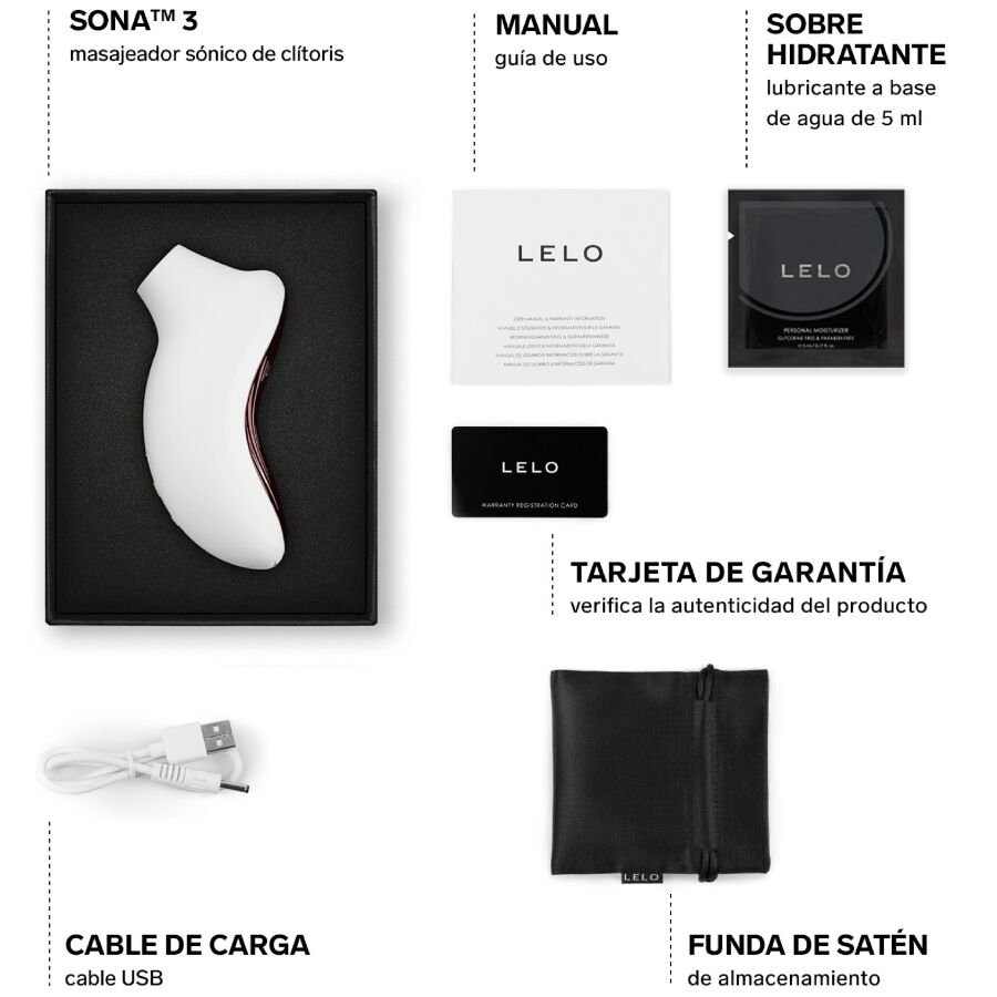 Lelo - Sona 3 Crème De Massage Clitoral Sonic | SexDelice – Image 5