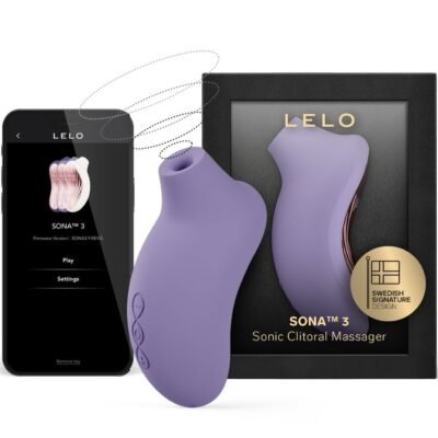 Lelo - Sona 3 Masseur Clitoral Sonique Violet Dusk | SexDelice