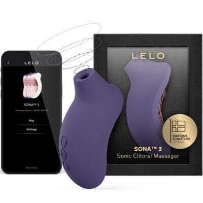 Lelo - Sona 3 Masseur Clitorial Sonique Cyber Violet | SexDelice