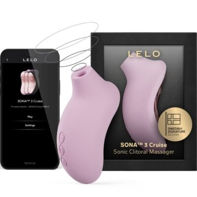 Lelo - Sona 3 Cruise Masseur Clitoral Sonique Rose Pâle | SexDelice