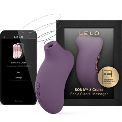 Lelo - Masseur Clitoral Sonique Sona 3 Cruise Prune | SexDelice