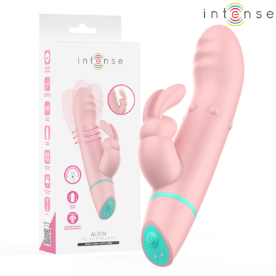 Intense - Stimulateur Alvin Rabbit Et Vibrateur À Roulement + Oscillant | SexDelice