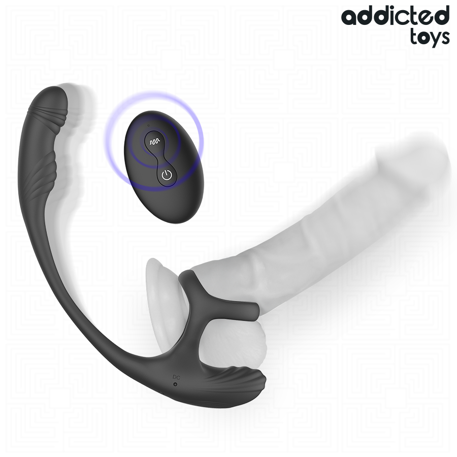 Addicted Toys - Plug Anal Avec Vibration, Ondulation À 360° Et Stimulateur De Testicules | SexDelice – Image 4