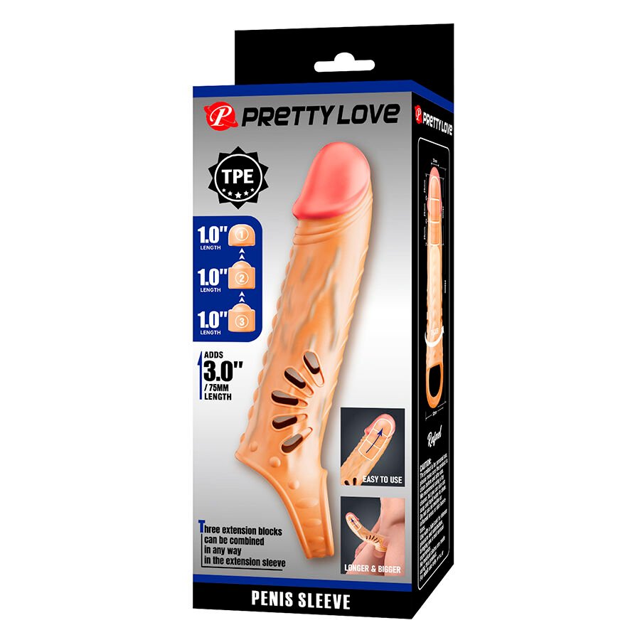 Pretty Love - Manchon Pénis Avec Extensions | SexDelice – Image 9