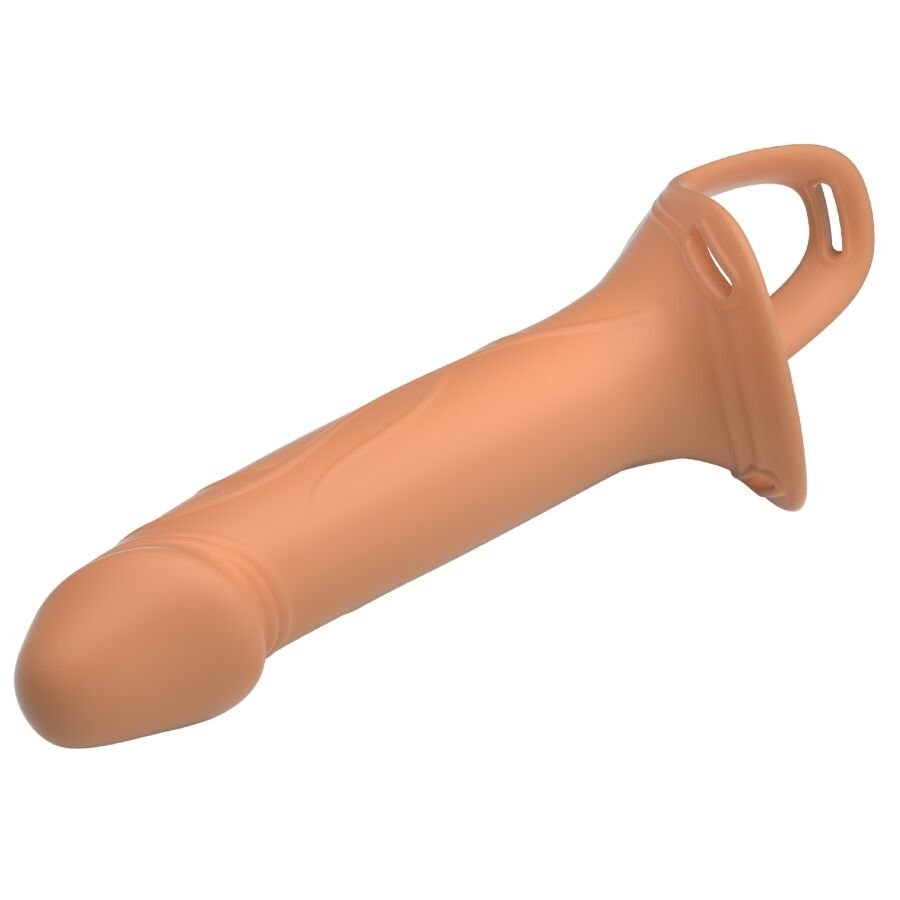 Pretty Love - Landon Light-Skin Vibrating Strap-On | SexDelice – Image 5