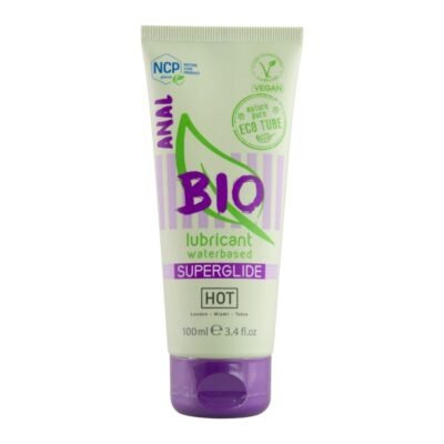 Hot - Lubrifiant Bio À Base D'Eau Anal 100 ML | SexDelice