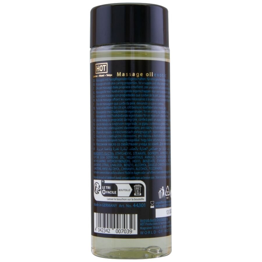 Hot - Huile De Massage Exotique Spéciale 100 ML | SexDelice – Image 2
