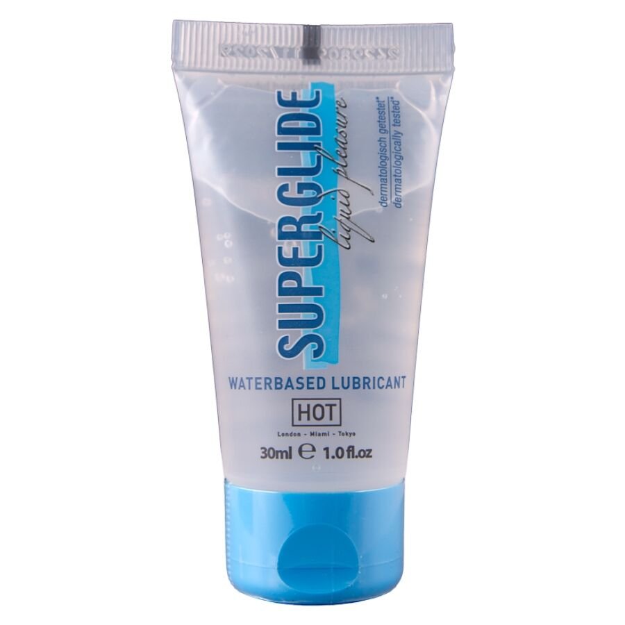 Chaud - Superglide Liquid Pleasure Lubrifiant À Base D'Eau 30 ML | SexDelice