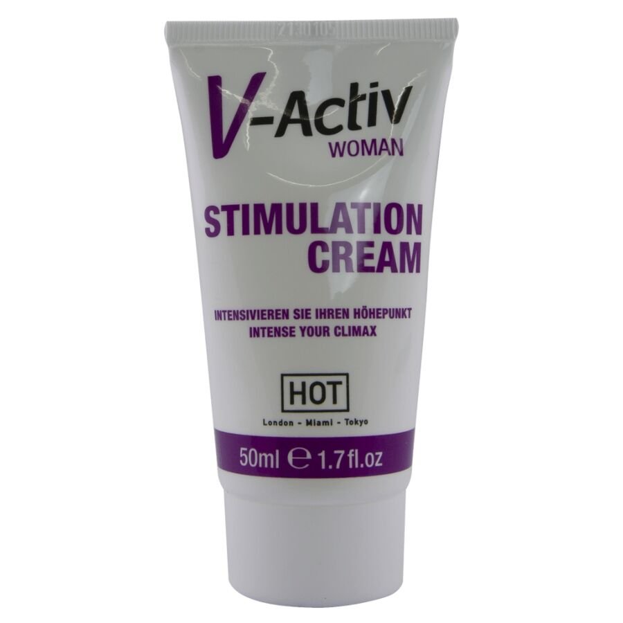 Hot - Crème Stimulante V-Activ Pour Femmes 50 ML | SexDelice – Image 2