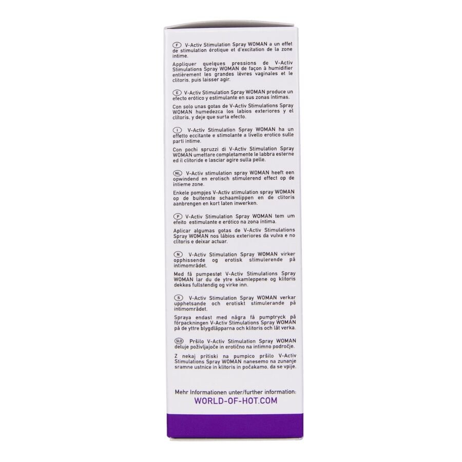 Hot - V-Activ Spray Stimulant Pour Femme 50 ML | SexDelice – Image 6