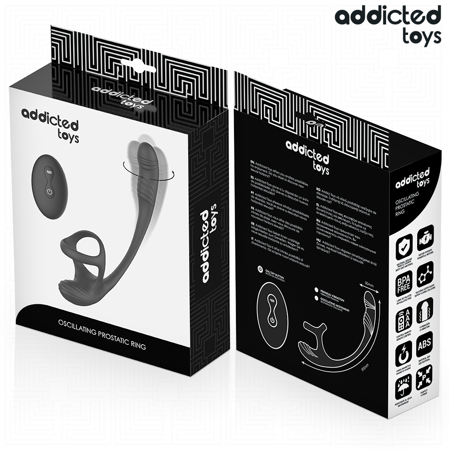 Addicted Toys - Plug Anal Avec Vibration, Ondulation À 360° Et Stimulateur De Testicules | SexDelice – Image 8