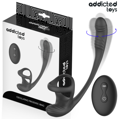 Addicted Toys - Plug Anal Avec Vibration, Ondulation À 360° Et Stimulateur De Testicules | SexDelice