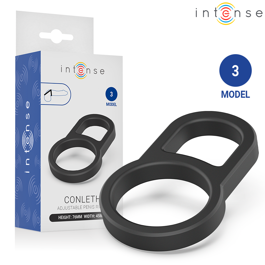 Intense - Conleth Anneau Pénis Double Réglable Modèle 3 | SexDelice