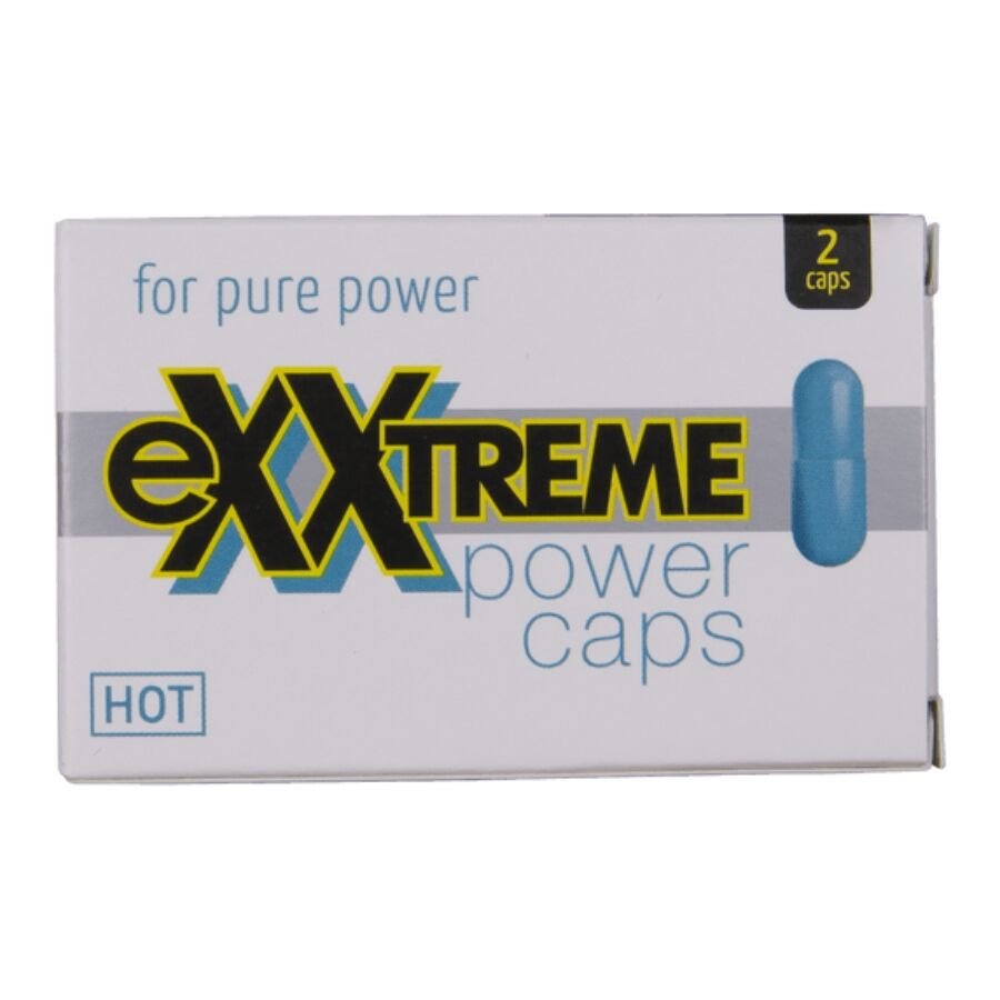 Hot - Exxtreme Capsules Puissance Man 2 Unités | SexDelice