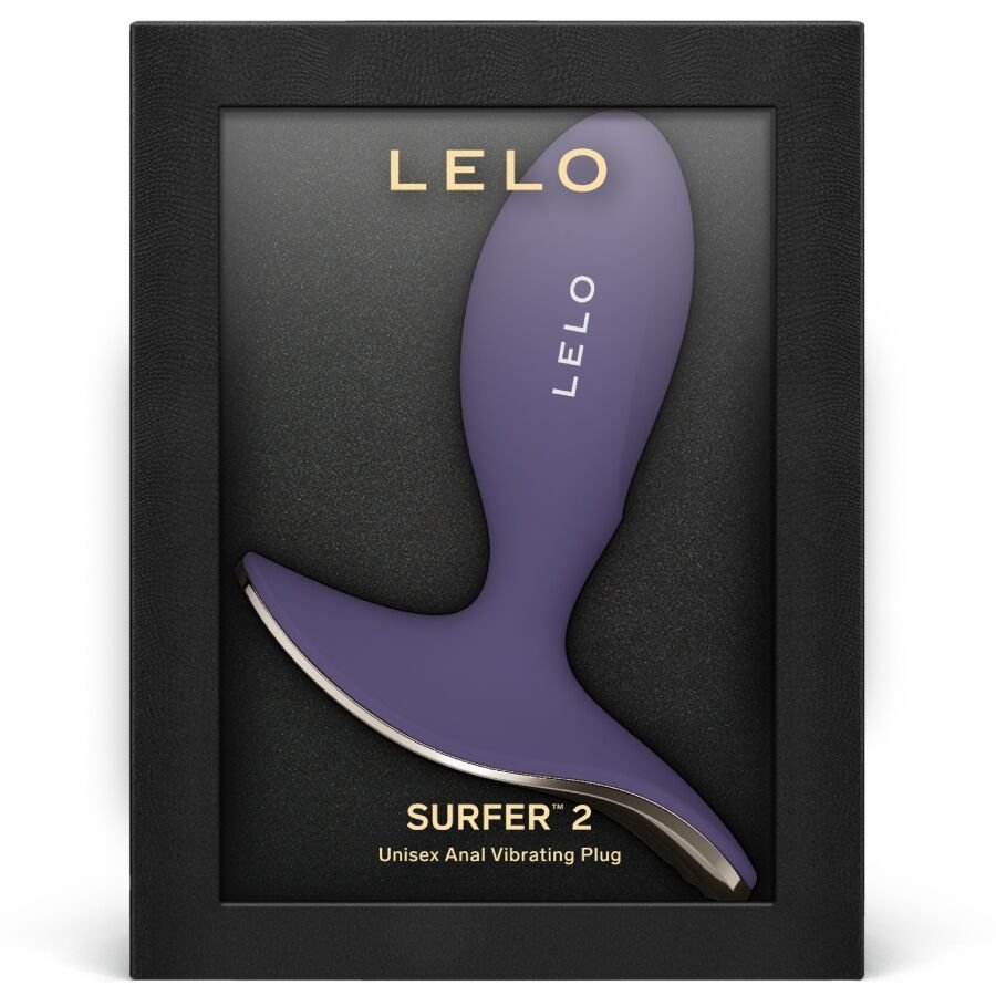 Lelo - Surfer 2 Plug Vibrant Anal Unisexe Cyber Violet | SexDelice – Image 3