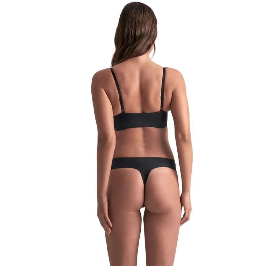 Bye-Bra - Invisible Thong 2 Pack Beige & Black Size L | SexDelice – Image 7