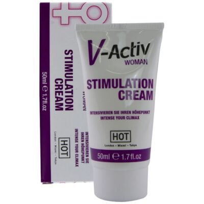 Hot - Crème Stimulante V-Activ Pour Femmes 50 ML | SexDelice