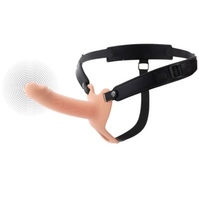 Hidden Desire - Inferno Manchon Pénis Vibrant Avec Strap-On 16 CM | SexDelice