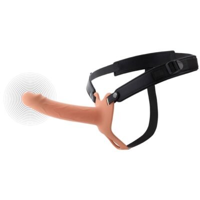 Hidden Desire - Inferno Manchon Pénis Vibrant Avec Strap-On 18 CM | SexDelice