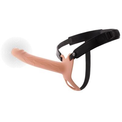 Hidden Desire - Inferno Manchon Pénis Vibrant Avec Strap-On 20 CM | SexDelice