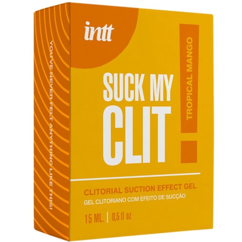 Intt - Suck My Clit Gel Effet Succion Parfum Mangue Tropicale, 15 ML | SexDelice – Image 4