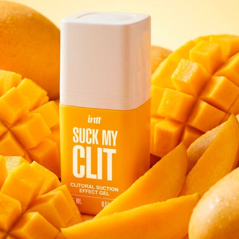 Intt - Suck My Clit Gel Effet Succion Parfum Mangue Tropicale, 15 ML | SexDelice – Image 5