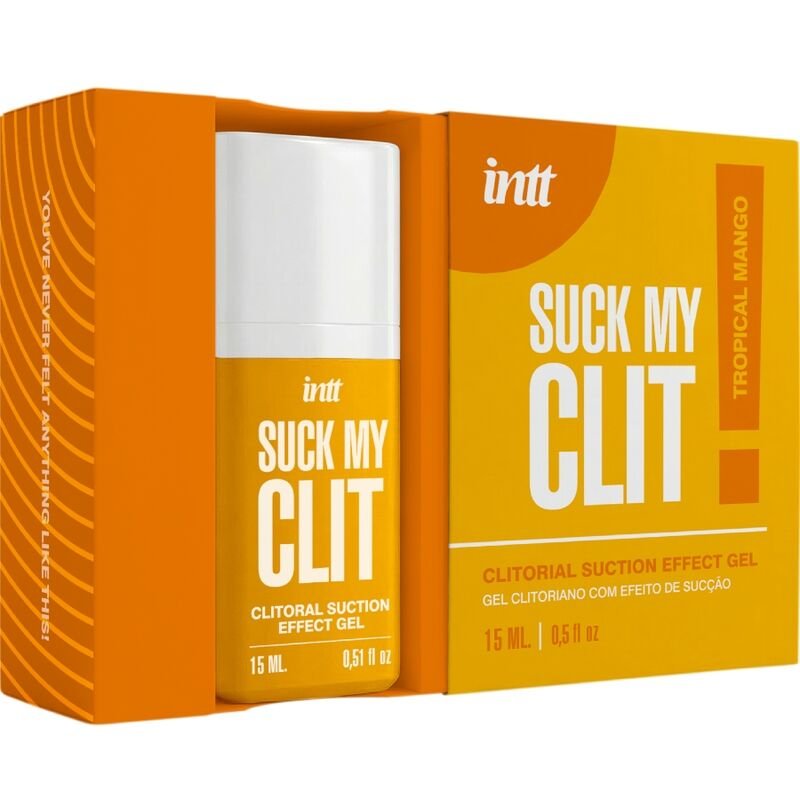 Intt - Suck My Clit Gel Effet Succion Parfum Mangue Tropicale, 15 ML | SexDelice – Image 3