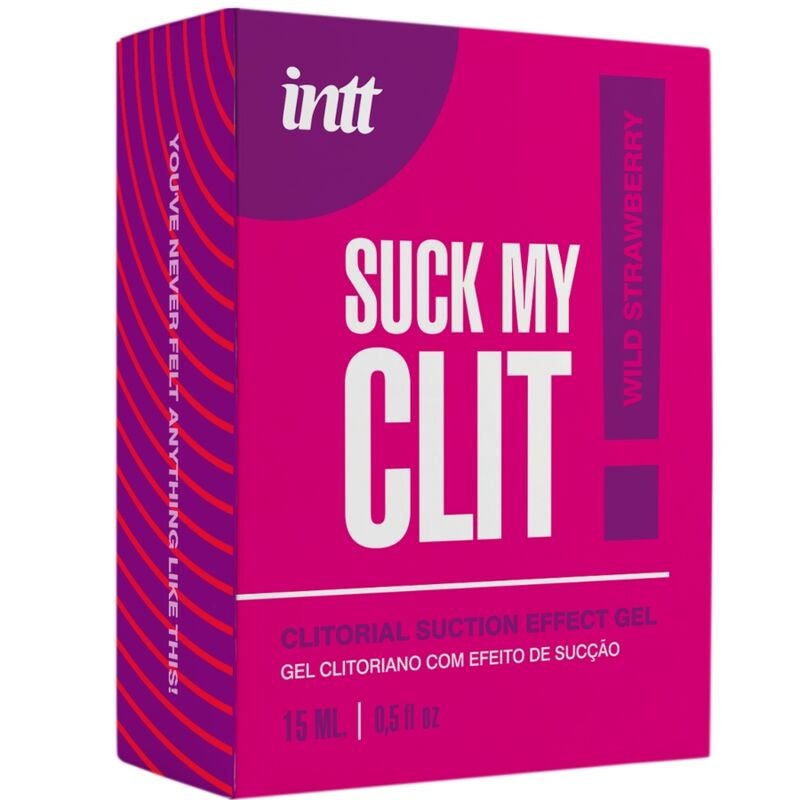 Intt - Suck My Clit Gel Effet Succion Fraise Sauvage 15 ML | SexDelice – Image 4