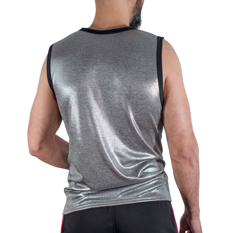 Macho - T-Shirt À Paillettes Fines L/xl | SexDelice – Image 3