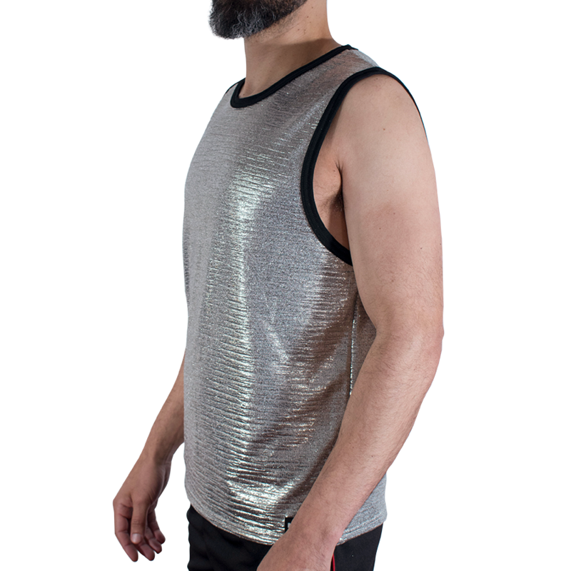 Macho - T-Shirt À Paillettes Fines L/xl Édition 2 | SexDelice – Image 2