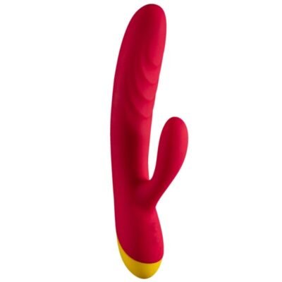 Romp - Jazz Vibrateur Lapin Rechargeable Rouge | SexDelice