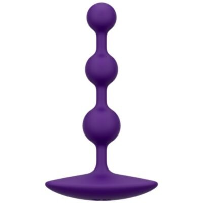 Romp - Amp Perles Anales En Silicone Flexible Violettes 12,5 CM | SexDelice