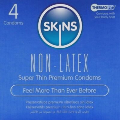 Skins - Lot De 4 Préservatifs Sans Latex | SexDelice
