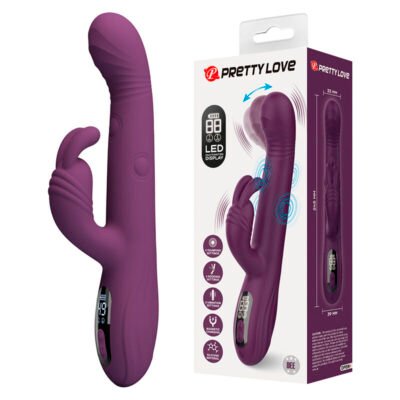 Pretty Love - Dee Vibrateur Lapin Multifonction Oscillant Et À Percussion Violet | SexDelice