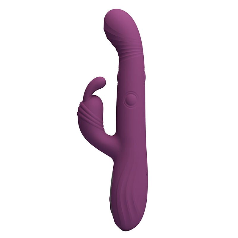Pretty Love - Dee Vibrateur Lapin Multifonction Oscillant Et À Percussion Violet | SexDelice – Image 2