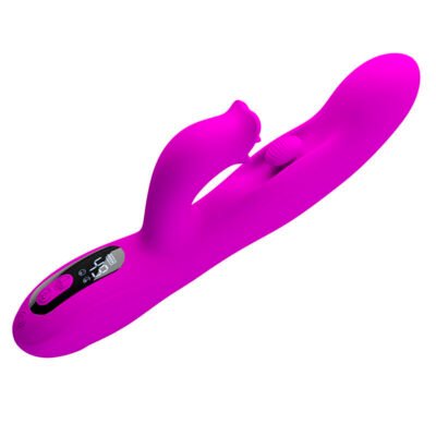 Pretty Love - Vibrateur Oscillant Lapin Yalanda Avec Affichage LED Violet | SexDelice