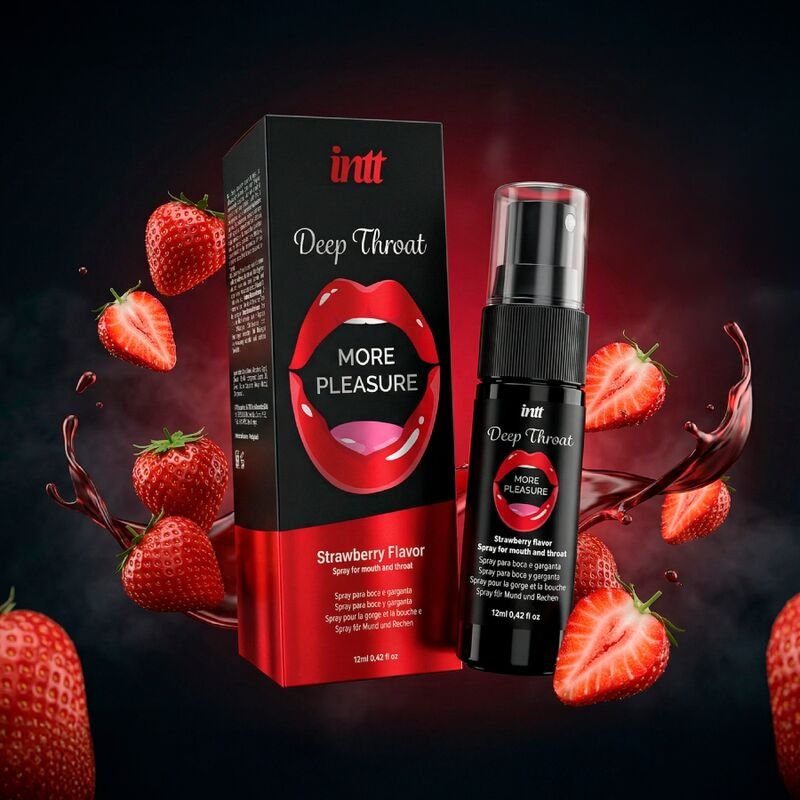 Intt - Spray Pour La Bouche Et La Gorge Fraise | SexDelice – Image 3