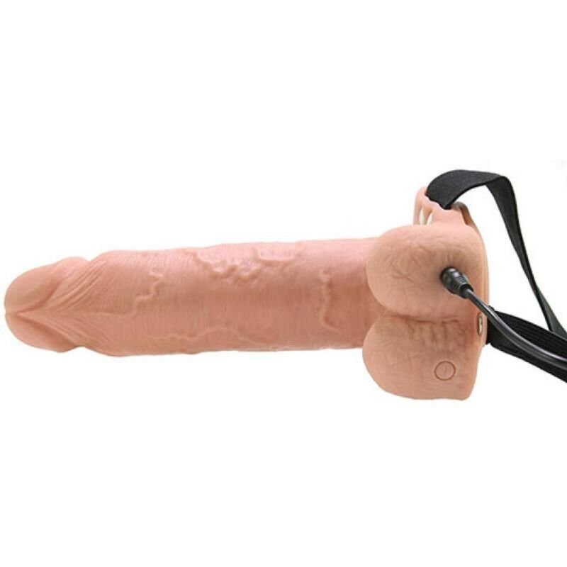 Fetish Fantasy Series - Godemichet Vibrant Réaliste À Couche Avec Testicules 17,8 CM | SexDelice – Image 4