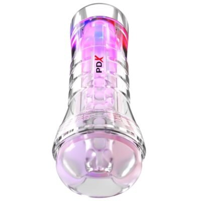 PDX Elite - Viewtube XXL LED Transparent Stroker 27,3 CM | SexDelice