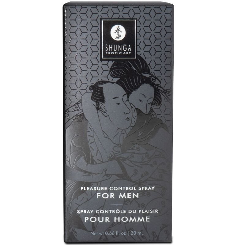Shunga - Spray Contrôle Du Plaisir Pour Hommes 20 ML | SexDelice – Image 4