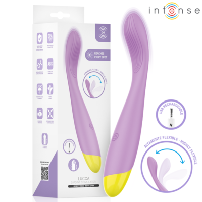 Intense - Lucca Stimulateur De Point G Flexible Rechargeable Par USB | SexDelice