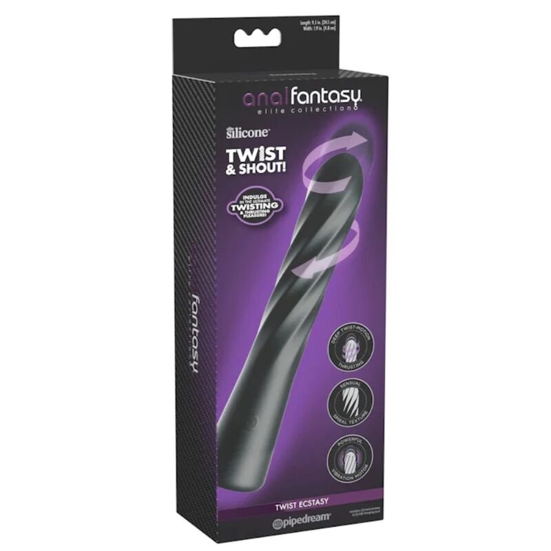 Anal Fantasy Elite - Twist Ecstasy Stimulateur Anal Rotatif Rechargeable | SexDelice – Image 5