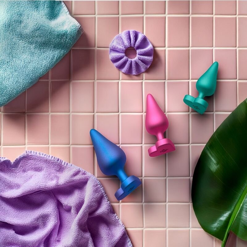 Romp - Kit D'Entraînement Anal Luster S/m/l Avec Base En Forme De Cœur | SexDelice – Image 7