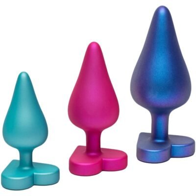 Romp - Kit D'Entraînement Anal Luster S/m/l Avec Base En Forme De Cœur | SexDelice