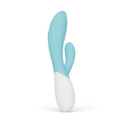 Lelo - Ina Twist Double Vibrateur Lapin Pour Le Point G Et Le Clitoris Bleu | SexDelice