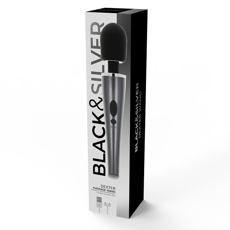 Black&silver - Baguette De Massage Dexter | SexDelice – Image 3